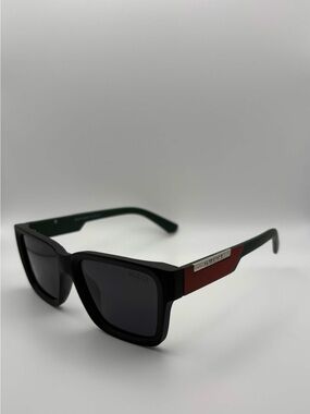 Gucci Red Stripe Sunglasses